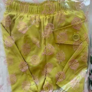 Kortni Jeane Mini Men’s Trunks Burnt Lime